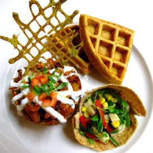 Tex-Mex Chicken & Waffles