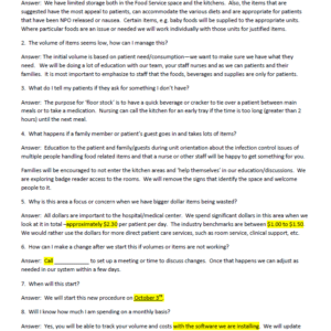 Floor Stock Talking Points & FAQs (By Ruck Shockey Associates)