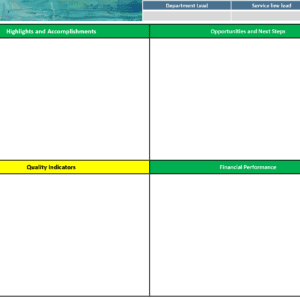 Four Blocker PowerPoint Template