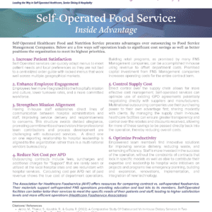 Self-Operated Food Service: Inside Advantage
