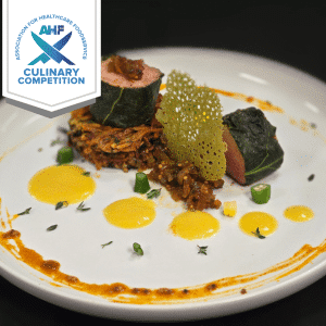 *Finalist: Chicory and Collard Green Wrapped Pork Tenderloin